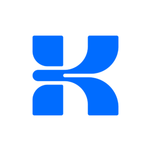 Letter K Bold Minimal Logo