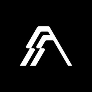 Letter A Flag Logo